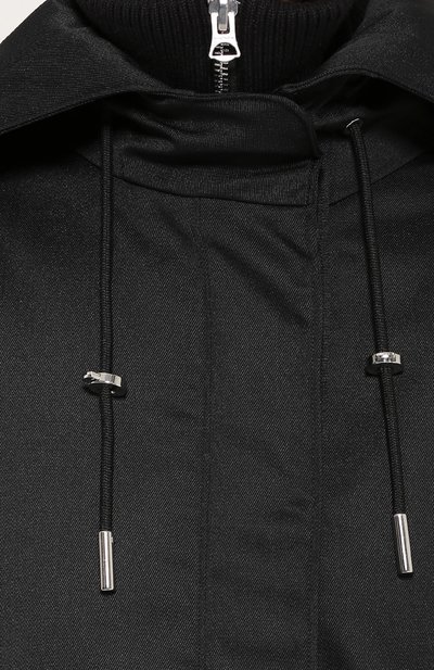 Приталенный пуховик с накладными карманами и капюшоном ACNE STUDIOS, арт. 12D163, фото 5