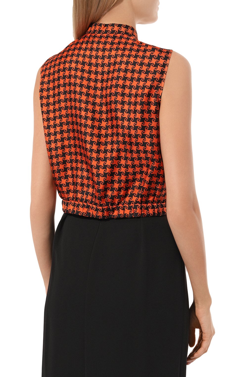 Шелковый топ GUCCI, арт. 664717 ZAH3U, фото 4
