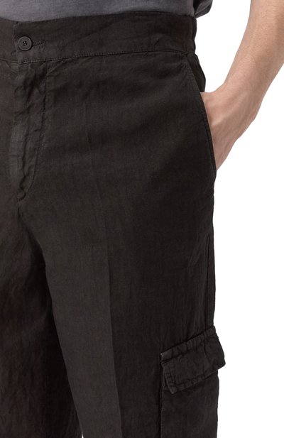 Льняные брюки-карго INLINUM, арт. CARG011, фото 5