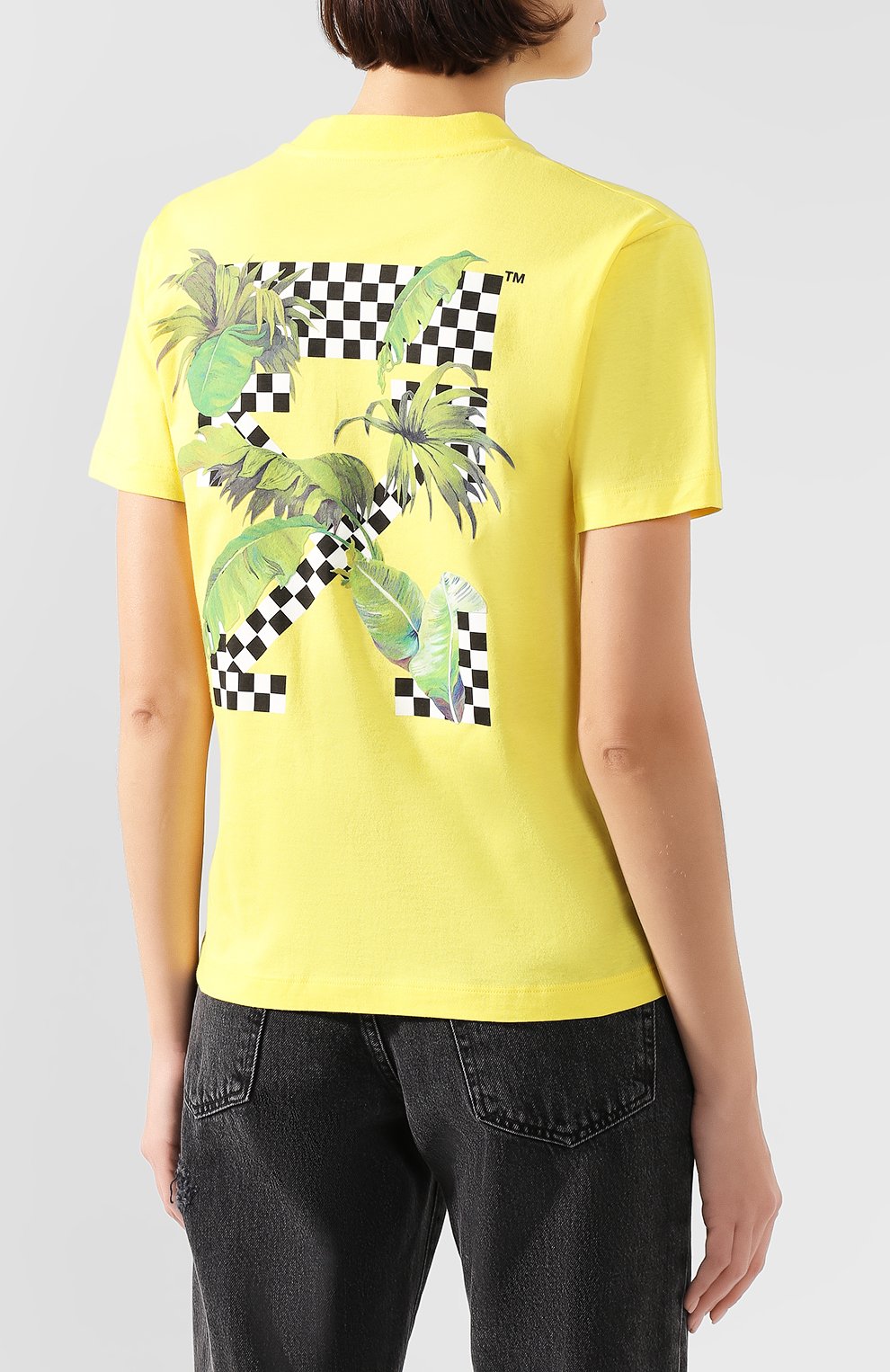 Хлопковая футболка OFF-WHITE, арт. 0WAA049F19F290536010, фото 4