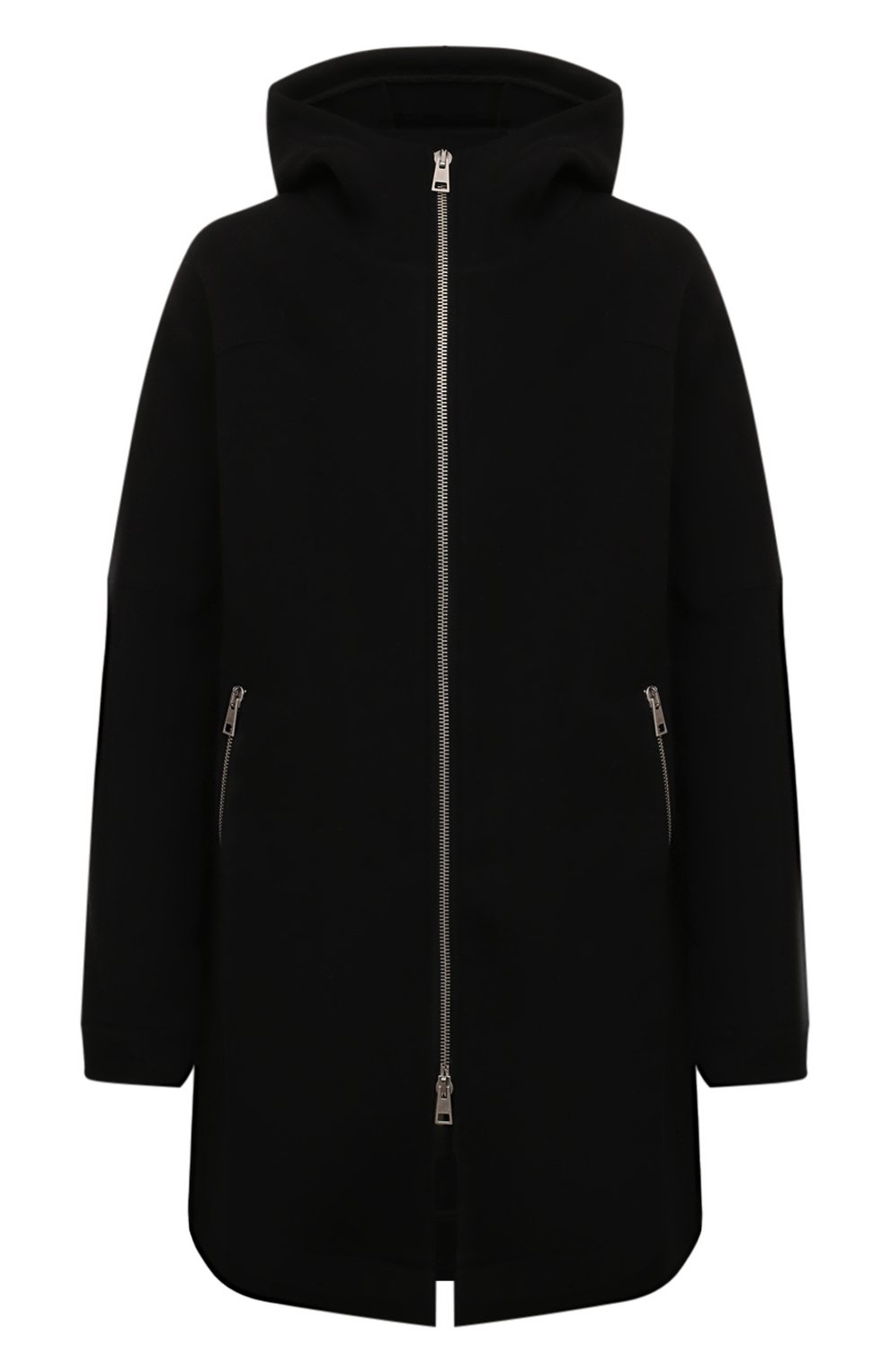 Шерстяная куртка ANDREA YA'AQOV черного цвета по цене 104500 руб., арт. 25MINS38B, фото 1 Шерстяная куртка ANDREA YA'AQOV, арт. 25MINS38B, фото 1