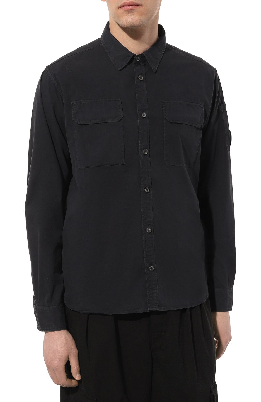 Хлопковая рубашка C.P. COMPANY, арт. 16CMSH157A002824G, фото 3