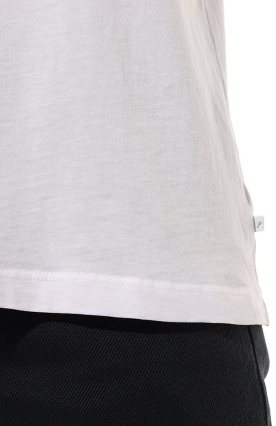 Хлопковая футболка JAMES PERSE, арт. MLJ3311/WHT, фото 5