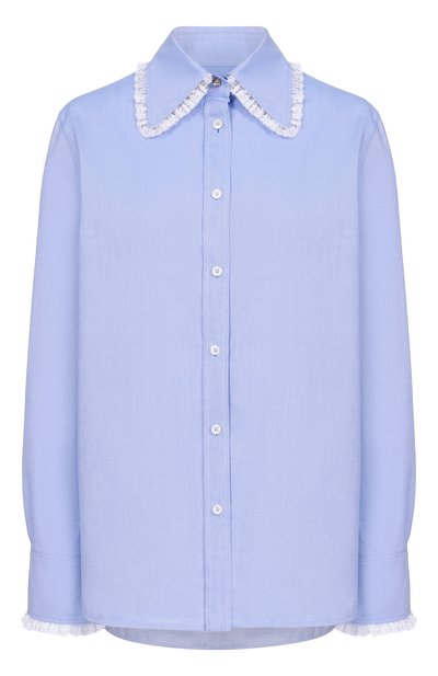 Женская хлопковая рубашка VALENTINO, арт. 8B3AB885/A1A