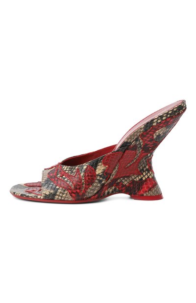 Кожаные мюли DRIES VAN NOTEN, арт. WS251/1646/999, фото 4