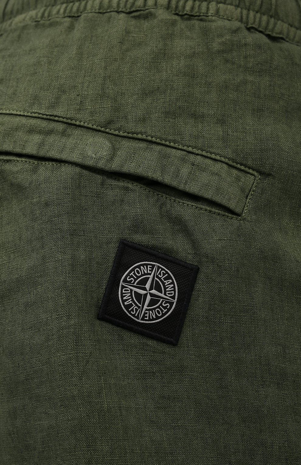 Льняные шорты STONE ISLAND, арт. 7615L1401, фото 5