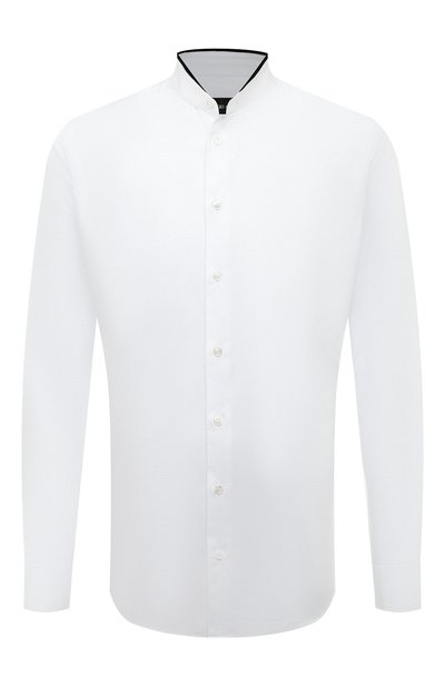 Хлопковая рубашка GIORGIO ARMANI, арт. 2WGCCZ12/TZB26, фото 1