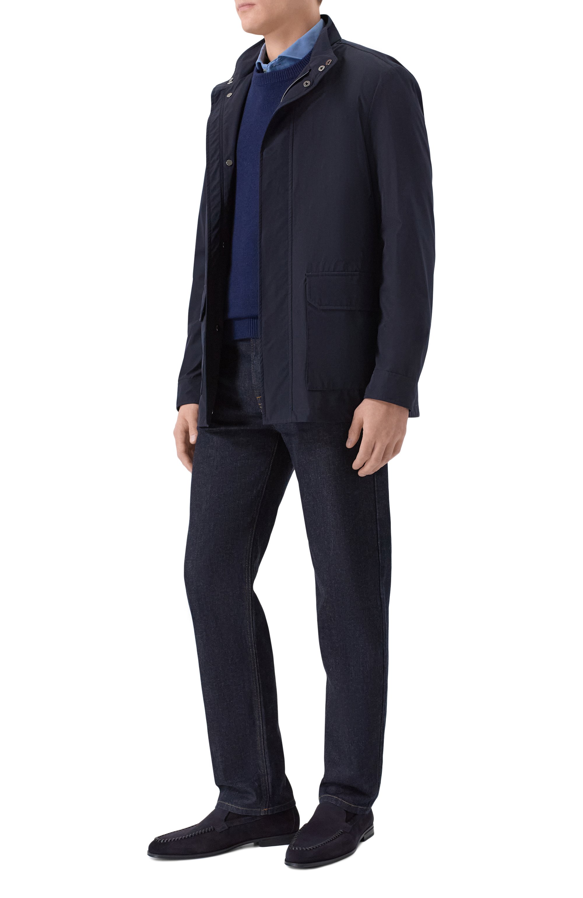 Замшевые лоферы DOUCAL'S, арт. DU3517N0TTUY009N, фото 2