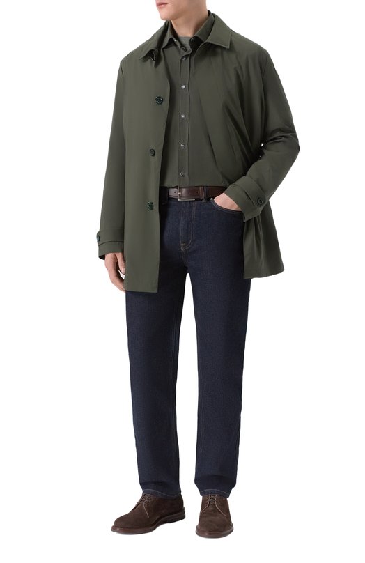 Вельветовая рубашка MVST MAN SHIRT L/S/0620 Зелёный  MAN SHIRT L/S/0620 Фото 2