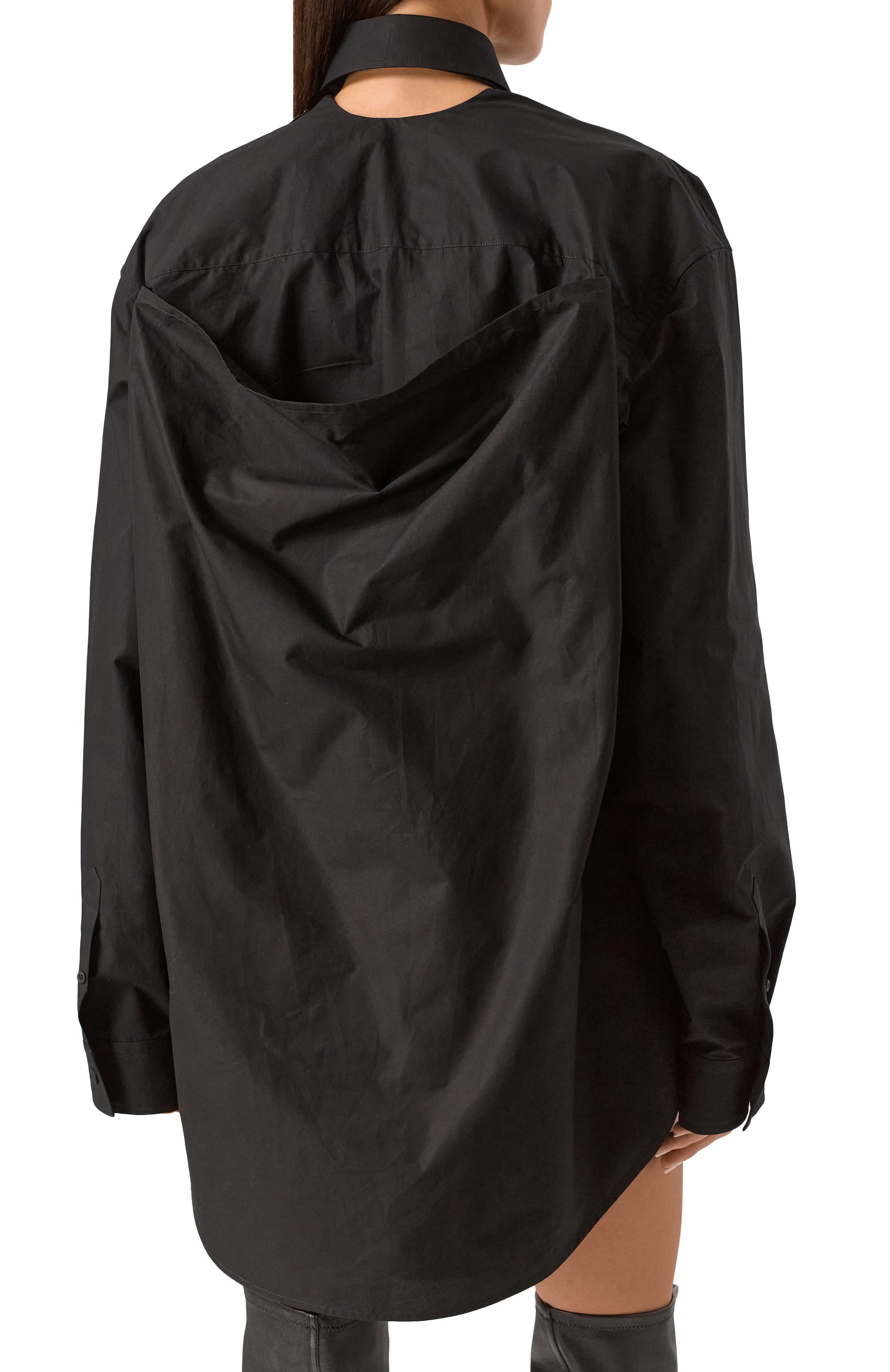 Хлопковое платье BALENCIAGA, арт. 809049/TNM60, фото 4