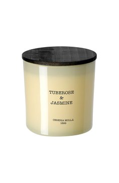 Свеча tuberose & jasmine (600g) CERERIA MOLLA 1899 бесцветного цвета, арт. 8424405066393 | Фото 1 (Региональные ограничения белый список (Axapta Mercury): Не проставлено; Нос: Не проставлено; Ограничения доставки: flammable)