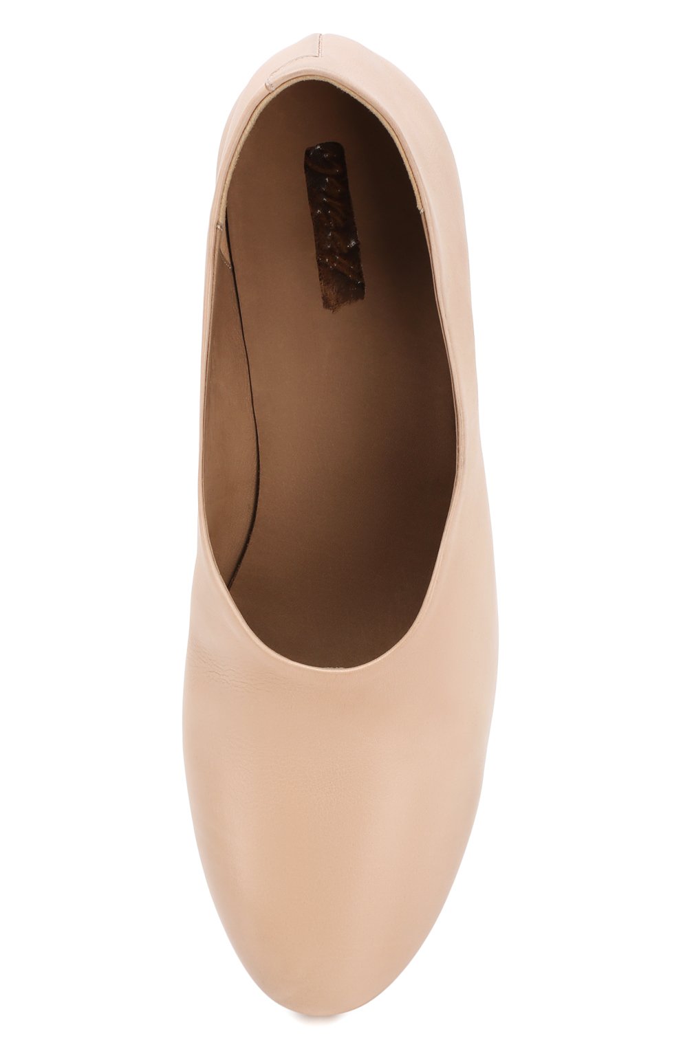 Кожаные туфли MARSELL светло-розового цвета по цене 64800 руб., арт. MW4207/PELLE VITELL0, фото 5 Кожаные туфли MARSELL, арт. MW4207/PELLE VITELL0, фото 5