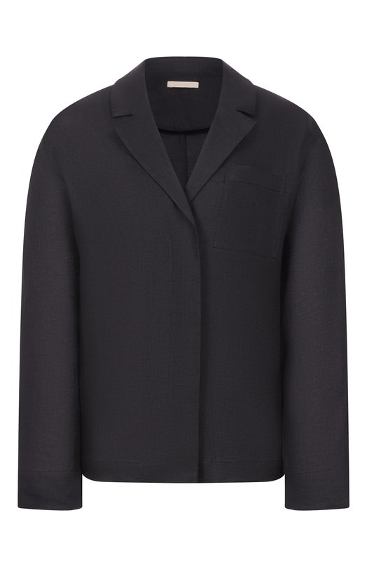 Льняная рубашка 12 STOREEZ 137702 Чёрный 137702