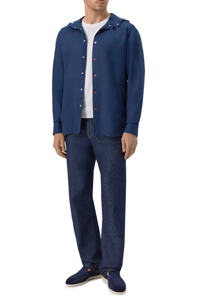 Мужская льняная рубашка KITON, арт. UMCMARH0928610