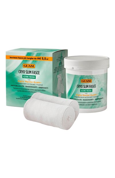 Женского бинты-обертывание для снятия отечности ног с охлаждающим эффектом (2шт.) GUAM, арт. 8025021820651