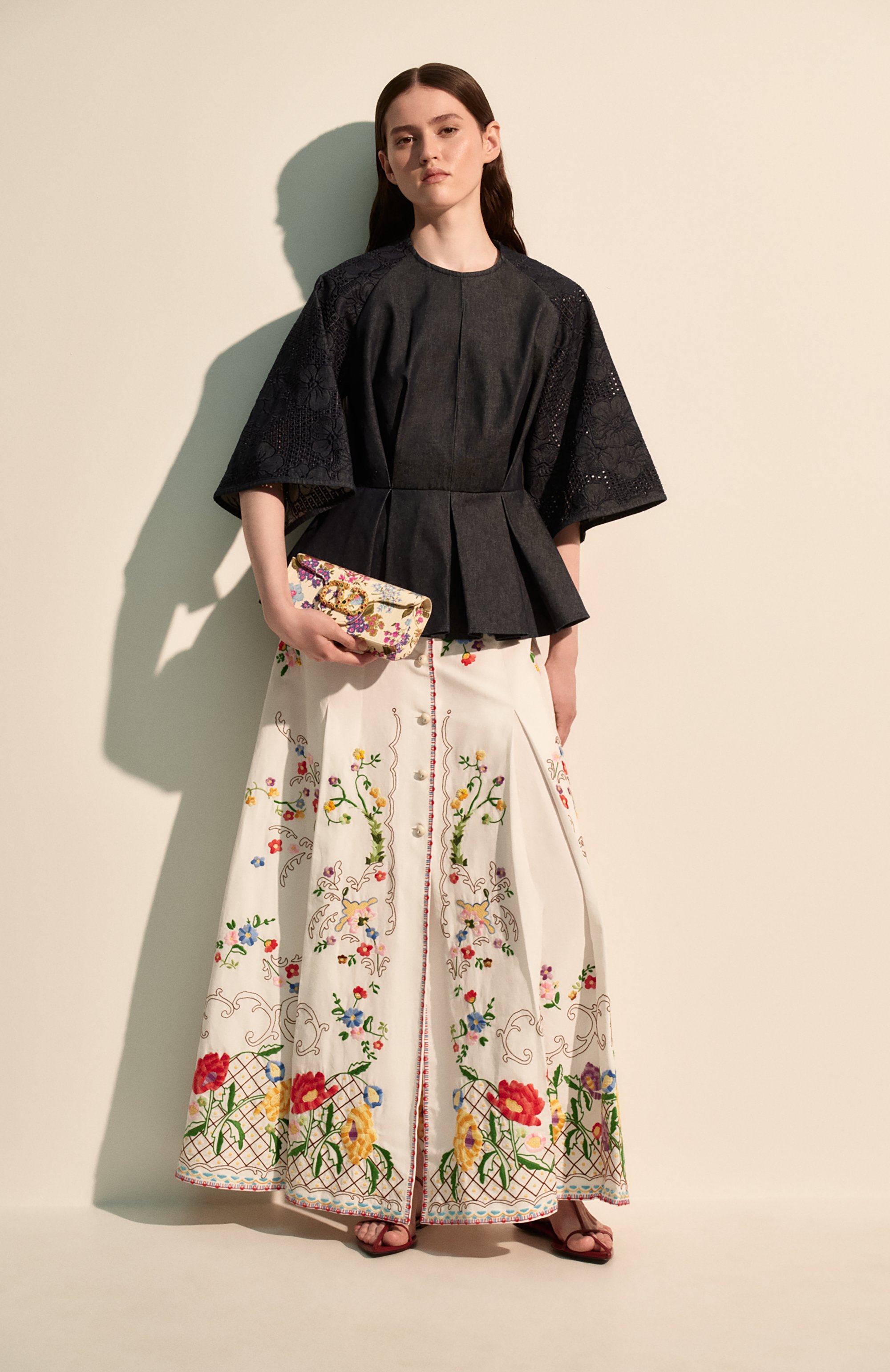 Джинсовый топ ELIE SAAB, арт. T0146, фото 7