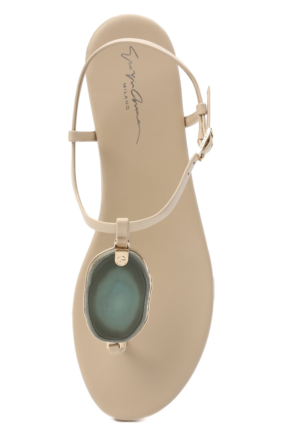 Кожаные сандалии GIORGIO ARMANI, арт. X1Q050/XF474, фото 5