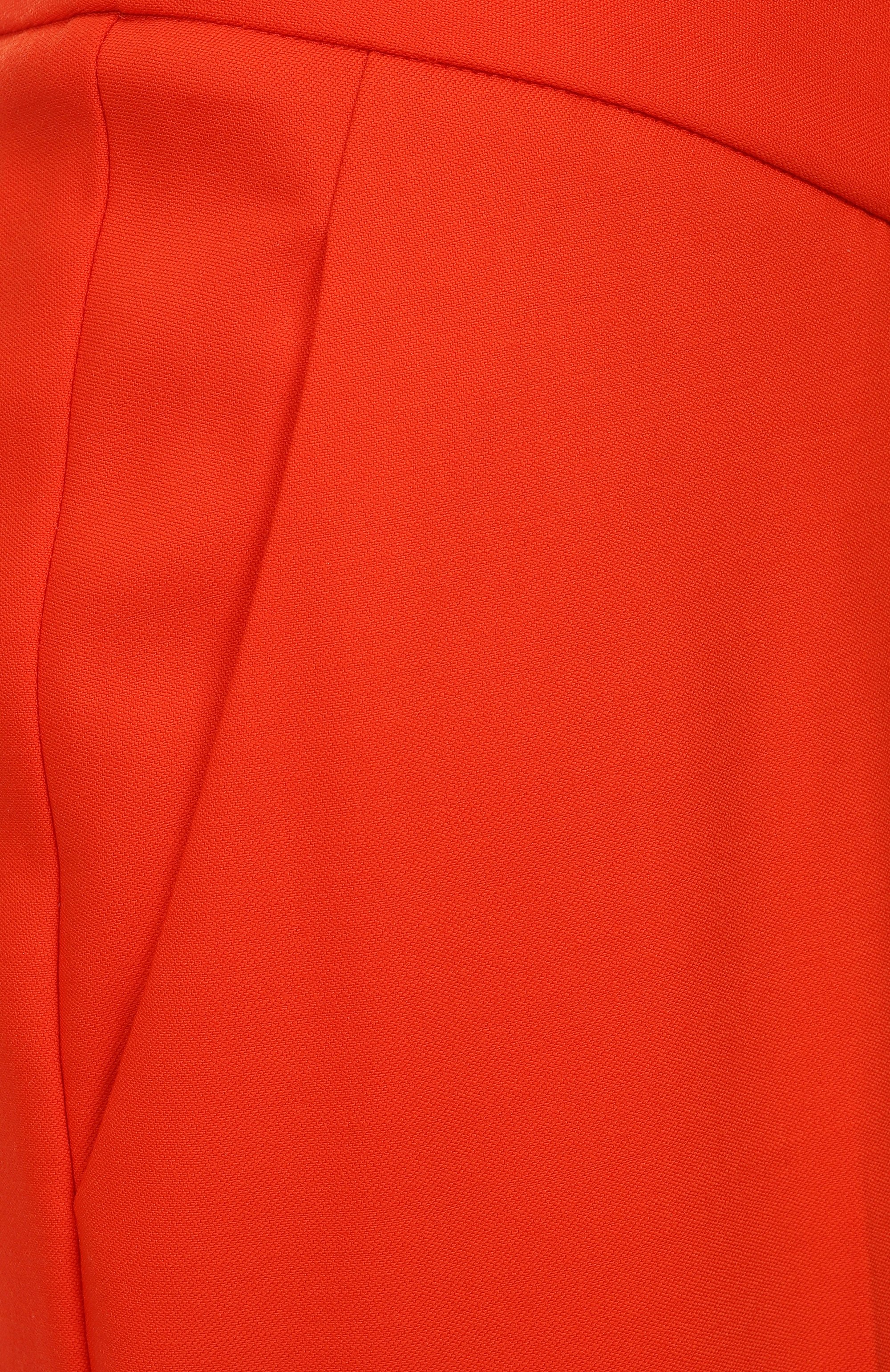 Шерстяные брюки DAVID KOMA оранжевого цвета по цене 137500 руб., арт. RE25DK01TR, фото 6 Шерстяные брюки DAVID KOMA, арт. RE25DK01TR, фото 6