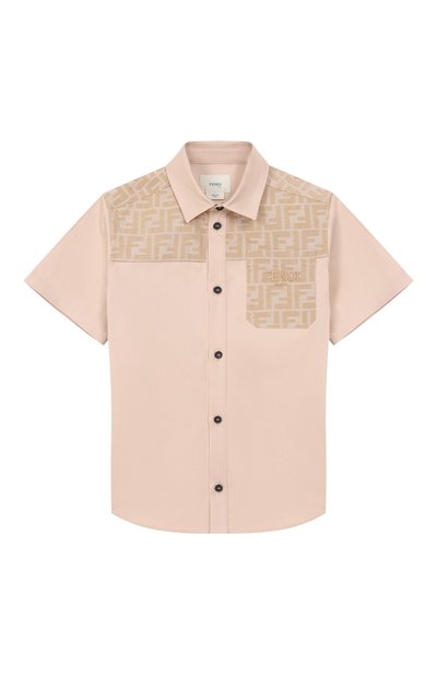Хлопковая рубашка FENDI, арт. JMC204/AS5Y/3A-6A