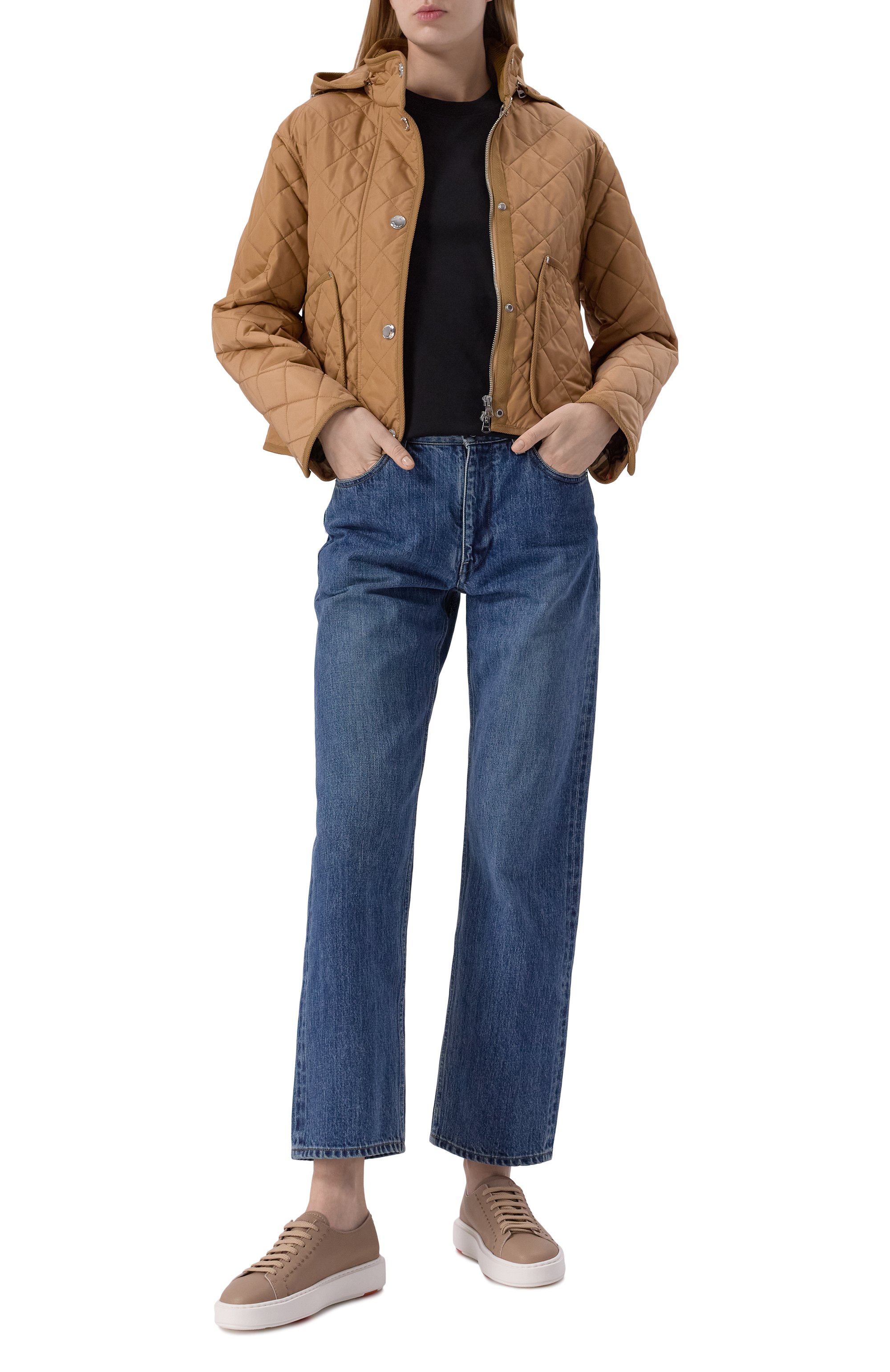 Хлопковая футболка BURBERRY, арт. 8104883, фото 2