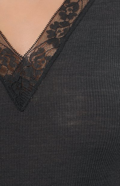 Топ из шерсти и шелка ZIMMERLI, арт. 370-53402, фото 5