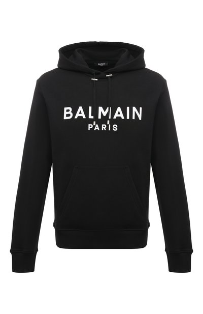 Мужской хлопковое худи BALMAIN, арт. CH1JR002/BB65