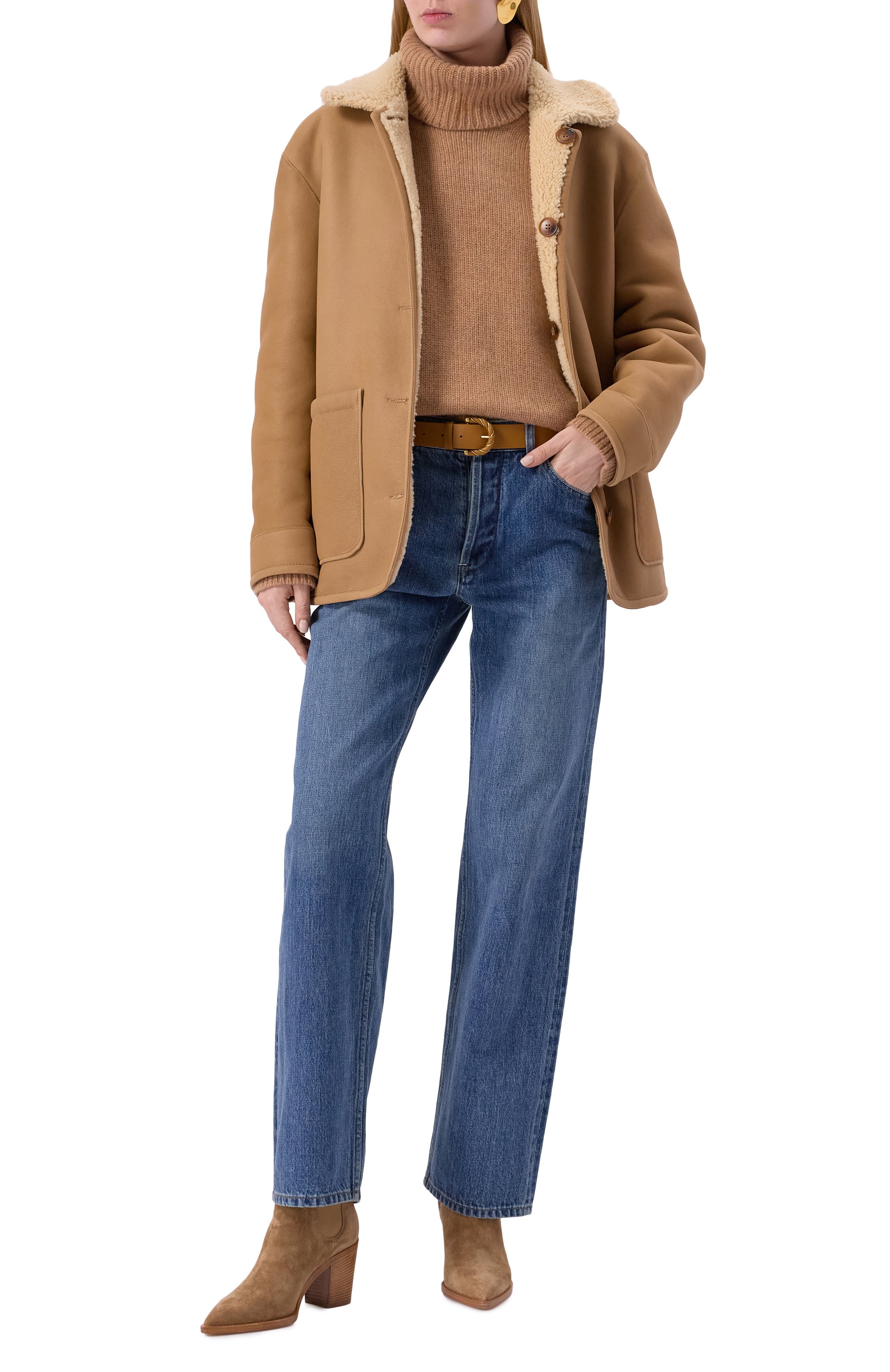 Двусторонняя дубленка MASLOV, арт. SD032, фото 2