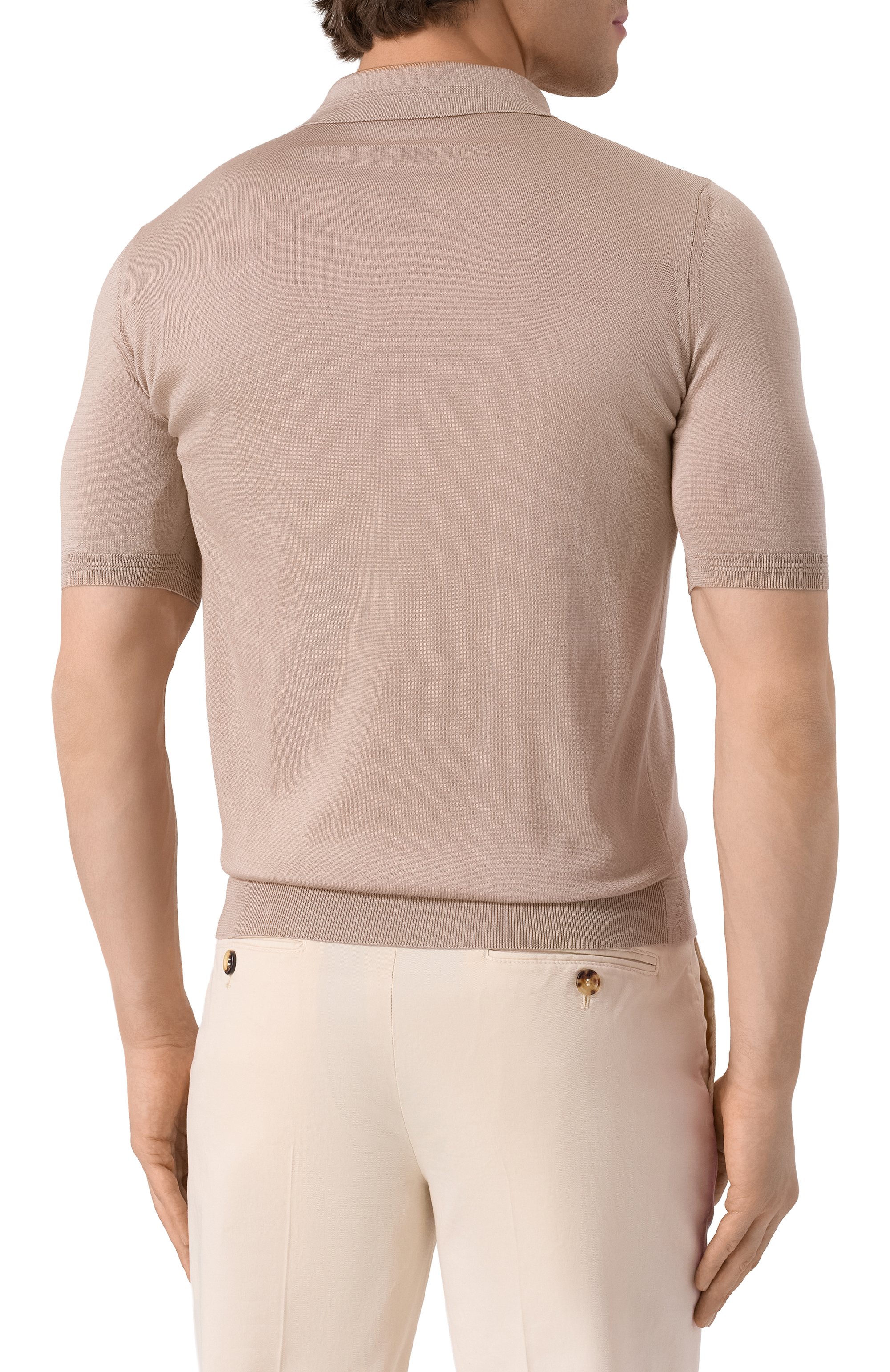 Шелковое поло ZILLI, арт. KBP002M0640VCHP00, фото 4