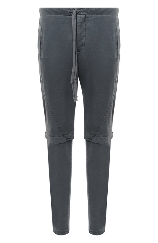 

Хлопковые брюки Greg Lauren, Синий