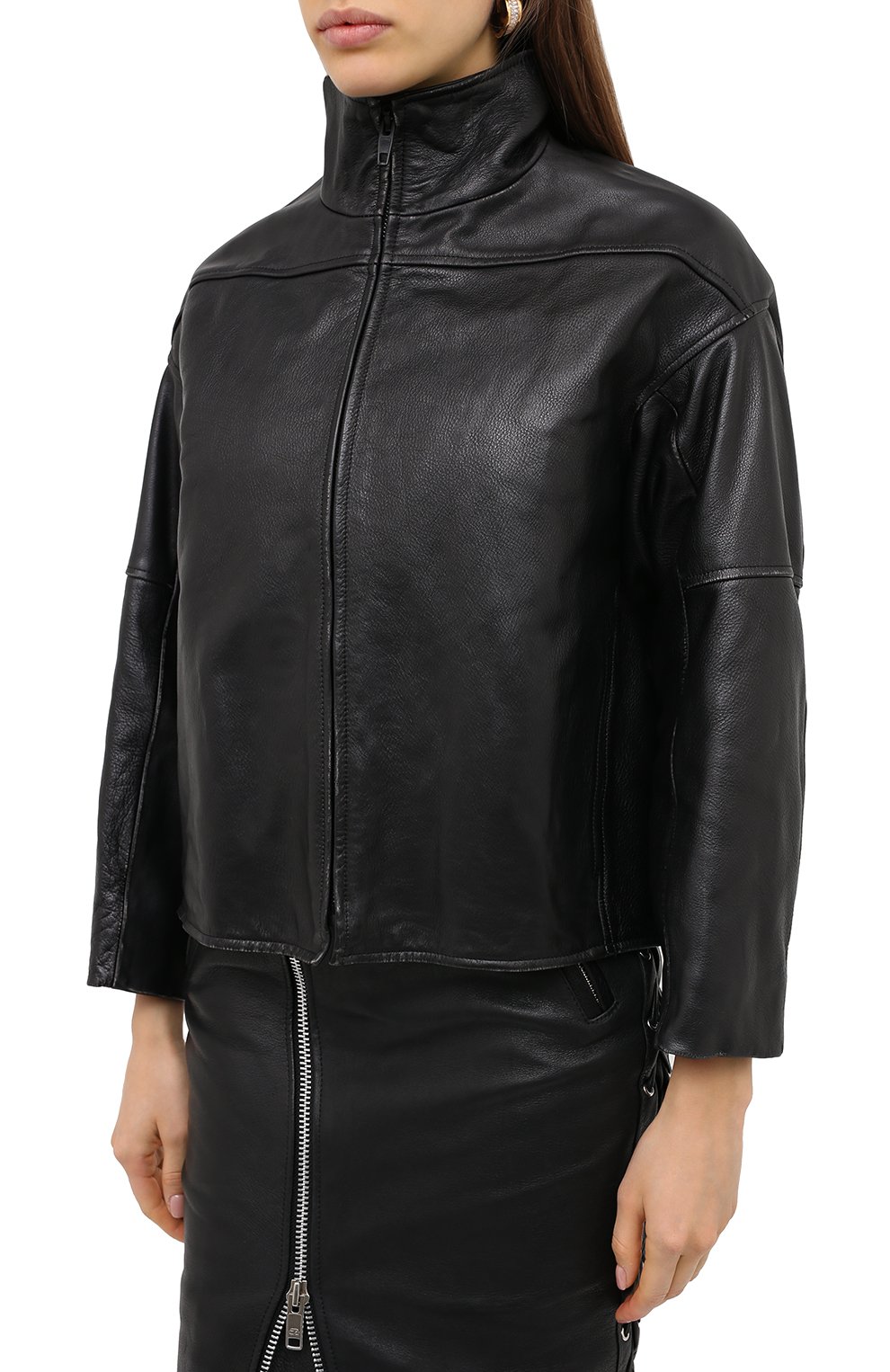 Кожаная куртка BALENCIAGA, арт. 626492/TIS12, фото 4