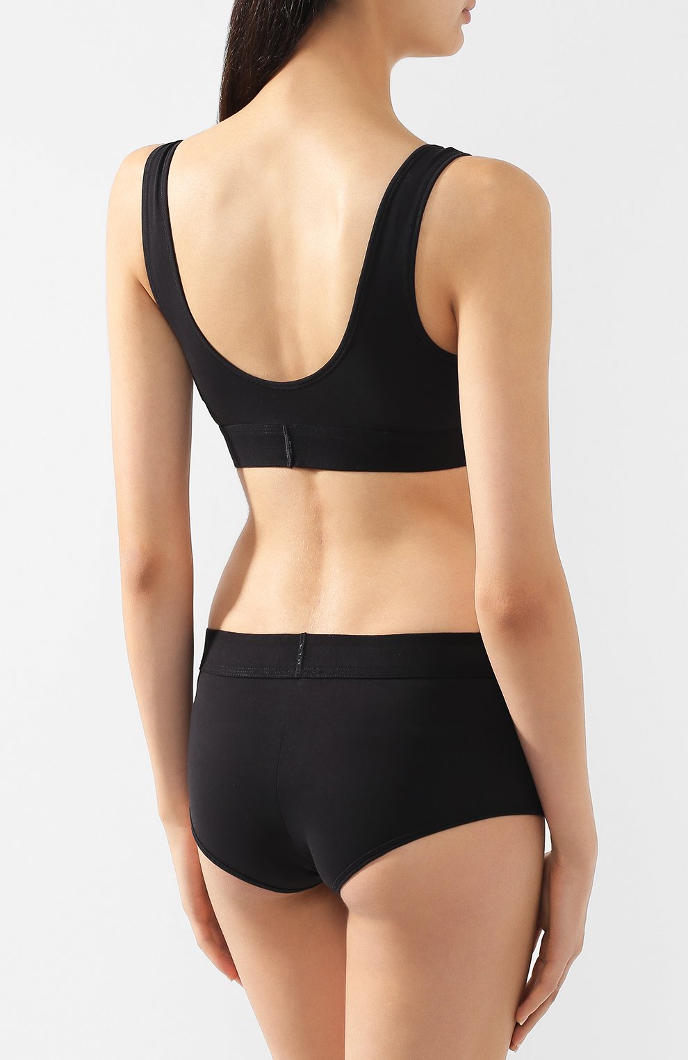 Хлопковые трусы-шорты CALVIN KLEIN черного цвета по цене 2755 руб., арт. QF4922E, фото 3 Хлопковые трусы-шорты CALVIN KLEIN, арт. QF4922E, фото 3