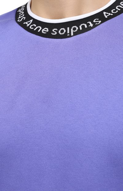Свитшот из вискозы и хлопка ACNE STUDIOS, арт. BI0078, фото 5