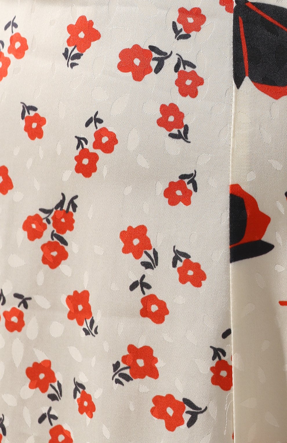 Платье с принтом SELF-PORTRAIT разноцветного цвета по цене 49100 руб., арт. SP21-013, фото 5 Платье с принтом SELF-PORTRAIT, арт. SP21-013, фото 5