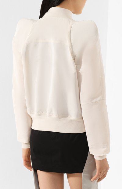 Бомбер RICK OWENS бежевого цвета по цене 162000 руб., арт. RP20S1728/FRT, фото 4 Бомбер RICK OWENS, арт. RP20S1728/FRT, фото 4