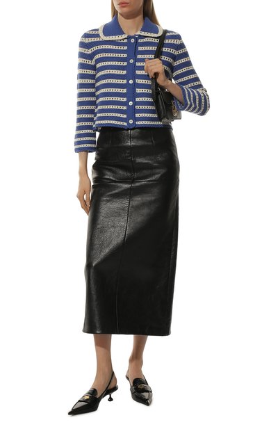 Шерстяной кардиган MIU MIU, арт. MMF466-1Y41-F0013, фото 2