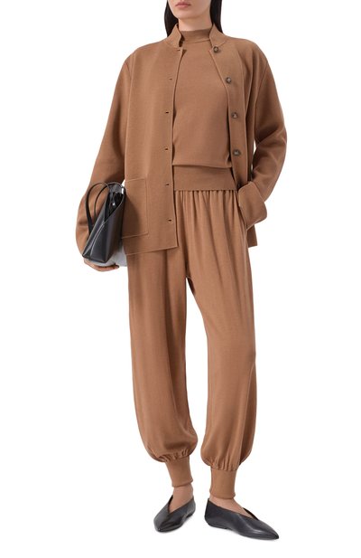 Женский топ из шелка и хлопка 12 STOREEZ, арт. 137942