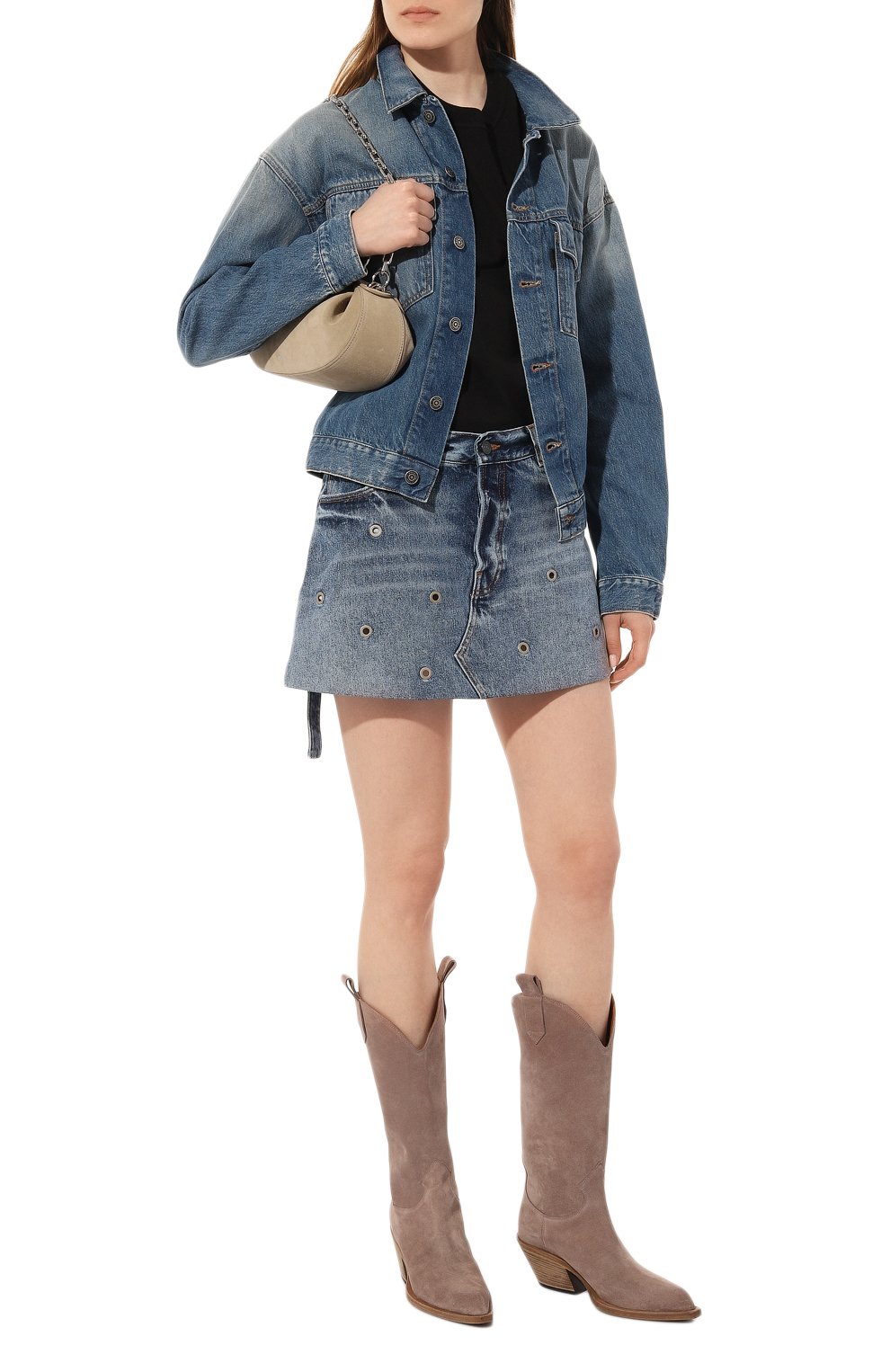 Джинсовая юбка HAIKURE, арт. HEW08058DF106L722B, фото 2