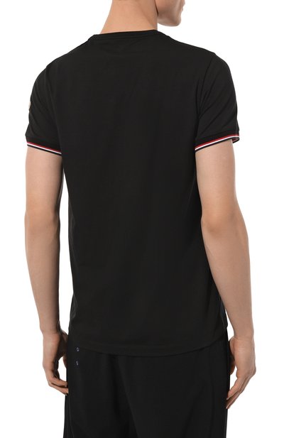 Хлопковая футболка MONCLER, арт. 8C716-00-87296, фото 4