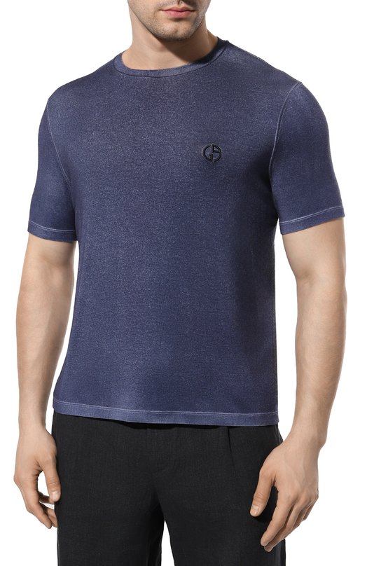 Футболка Giorgio Armani 3DST55/SJNKZ Синий  3DST55/SJNKZ Фото 3