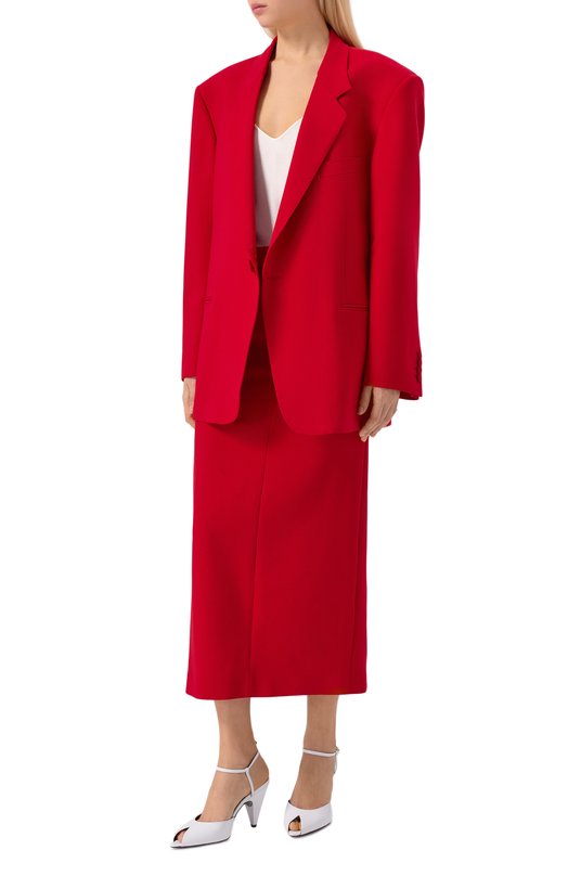 Кожаные босоножки Beak 85 Sergio Rossi B13190/MMVN13 Белый  B13190/MMVN13 Фото 3