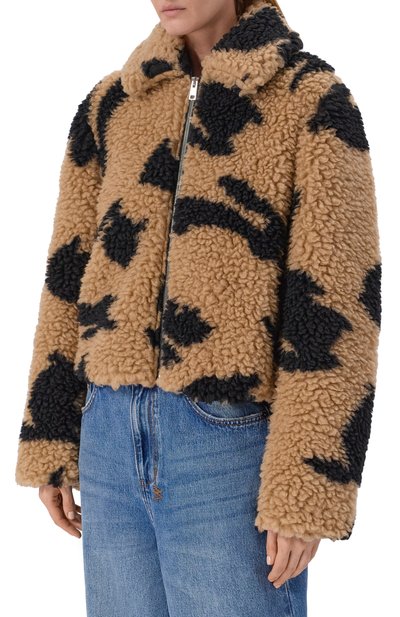 Куртка из экомеха MSGM, арт. 3941MDH24/257650, фото 3