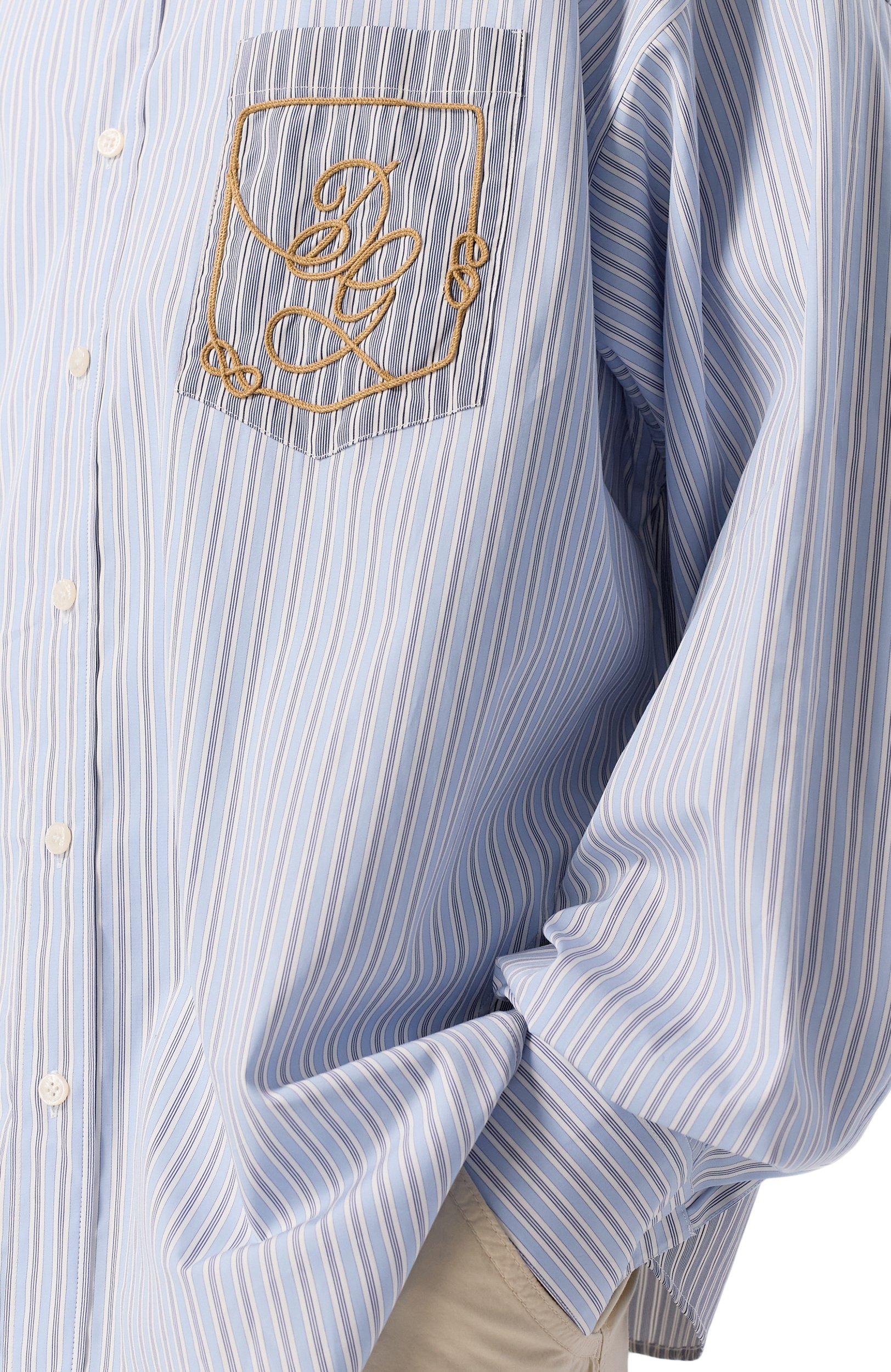 Хлопковая рубашка DOLCE & GABBANA, арт. G5PH2Z/GK517, фото 5