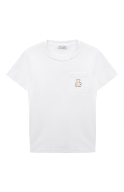 Хлопковая футболка BRUNELLO CUCINELLI, арт. B0T61T199Z