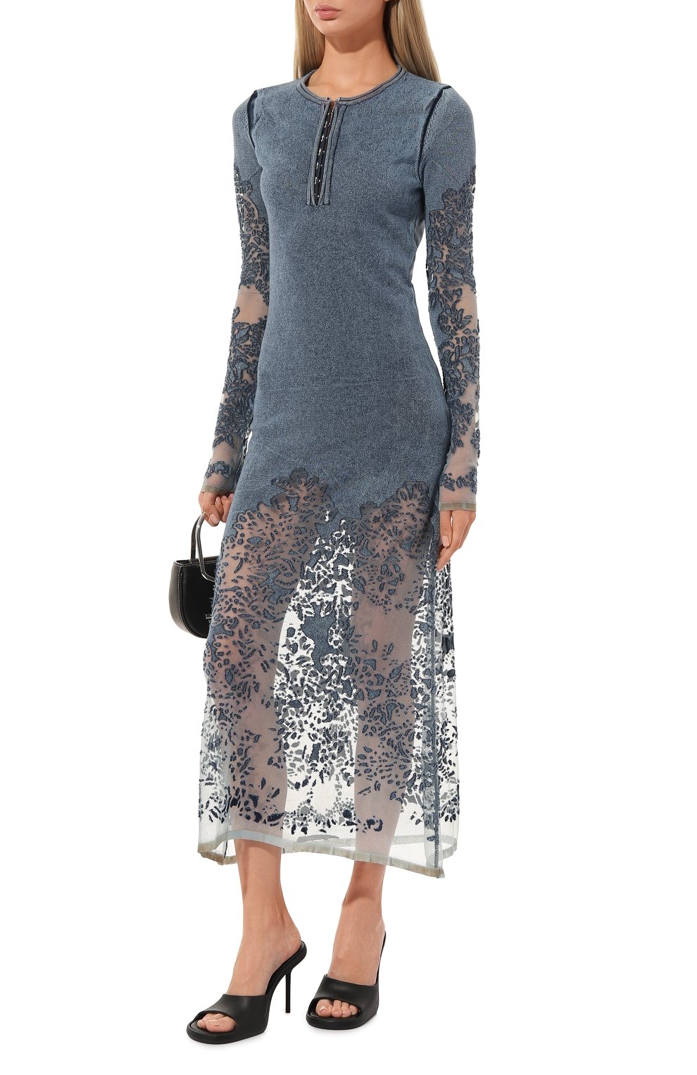 Хлопковое платье DIESEL, арт. A10337/0QWTM, фото 2