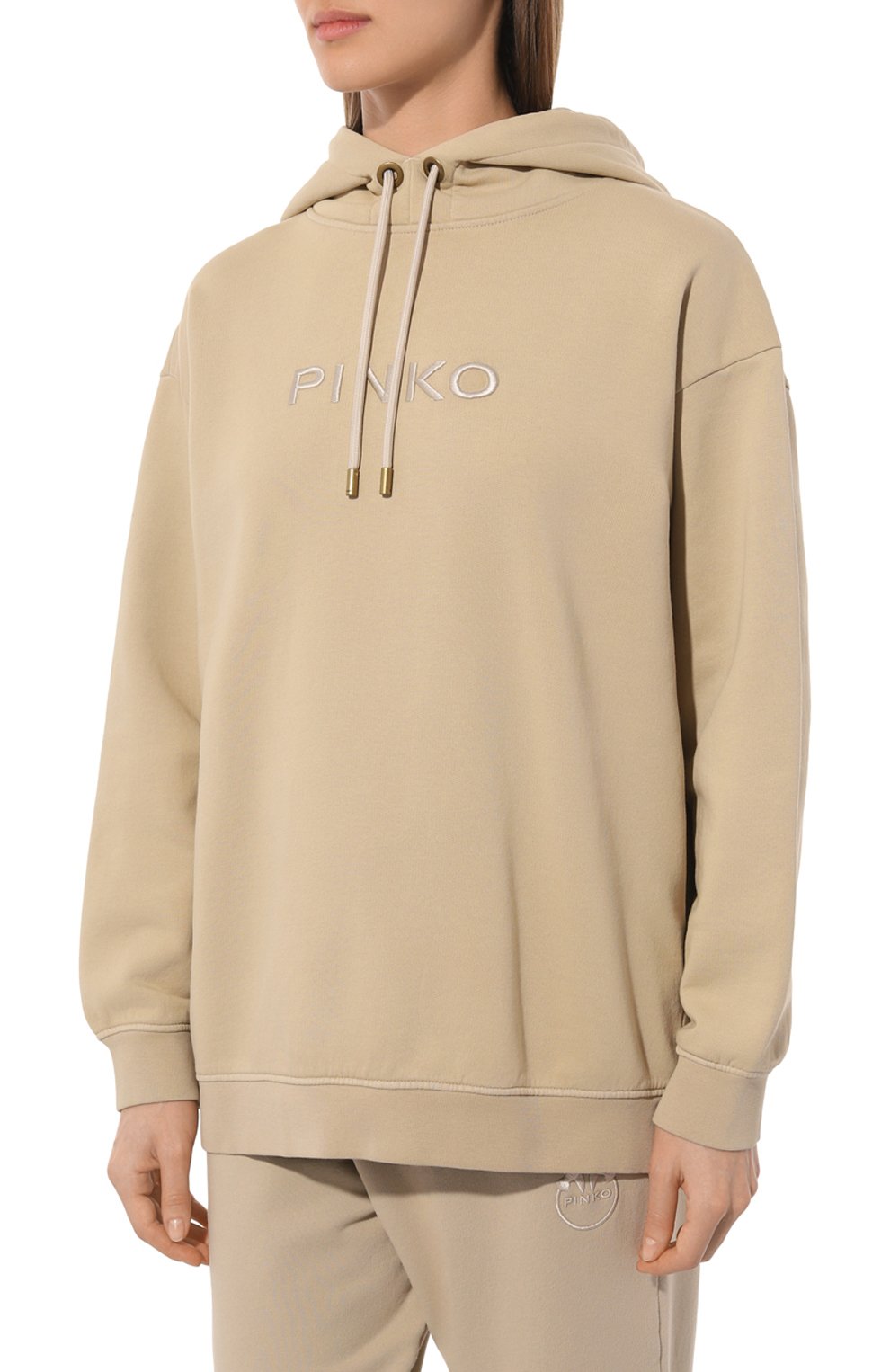 Хлопковое худи PINKO, арт. 101685/A1N7, фото 3