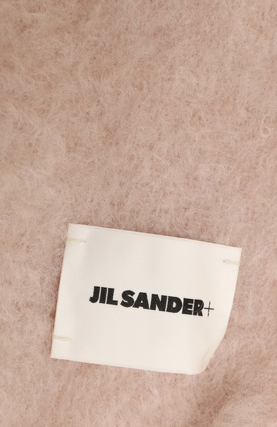 Шарф JIL SANDER светло-розового цвета по цене 64700 руб., арт. J40TE0108/J40041, фото 4 Шарф JIL SANDER, арт. J40TE0108/J40041, фото 4