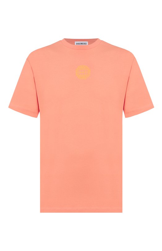 Хлопковая футболка Dirk Bikkembergs BMT1566 Оранжевый BMT1566
