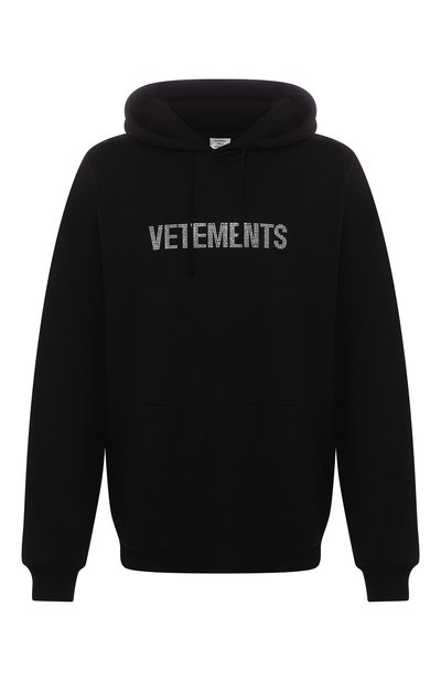 Женский хлопковое худи VETEMENTS, арт. UAH21TR633 1606/W