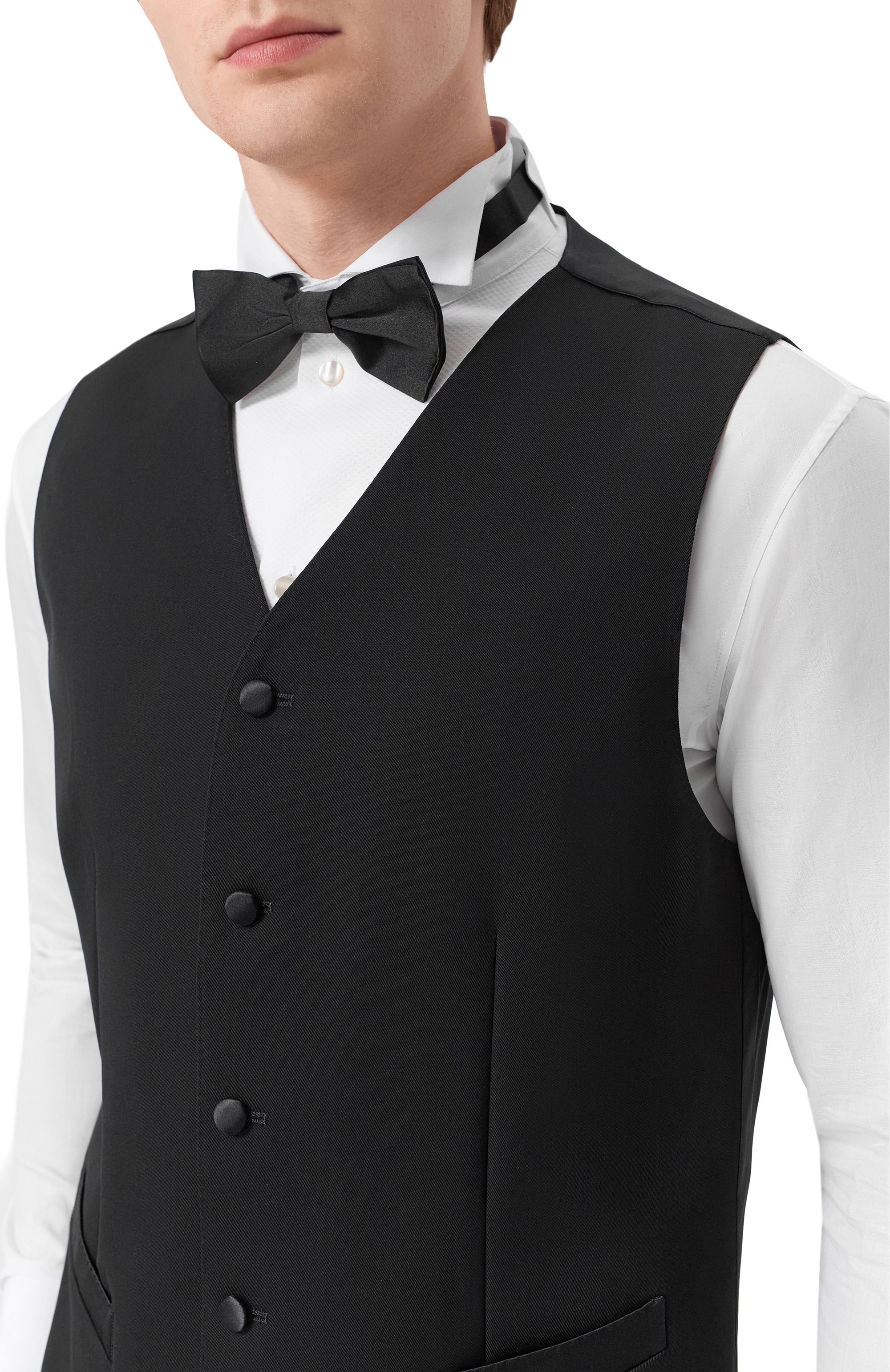 Жилет из шерсти и шелка DOLCE & GABBANA, арт. G713MT/GJ865, фото 5