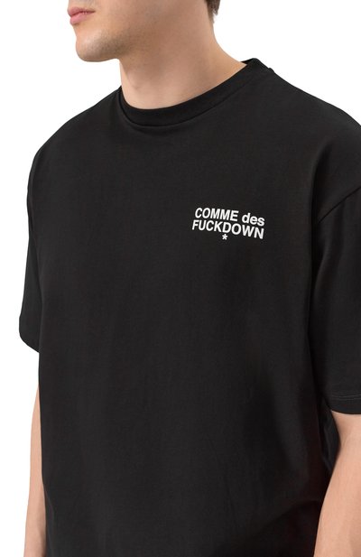 Хлопковая футболка COMME DES FUCKDOWN, арт. CFABM01509, фото 5